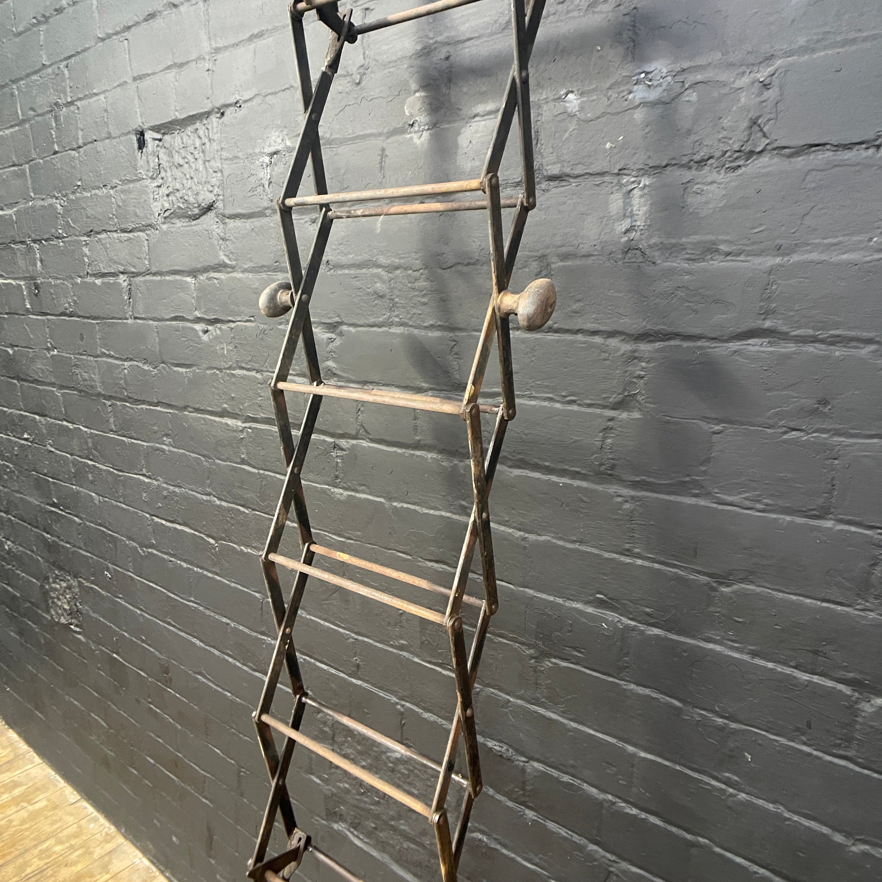 Industrial powerhouse props prop rental hire vintage movie film set dec ladder ladders folding