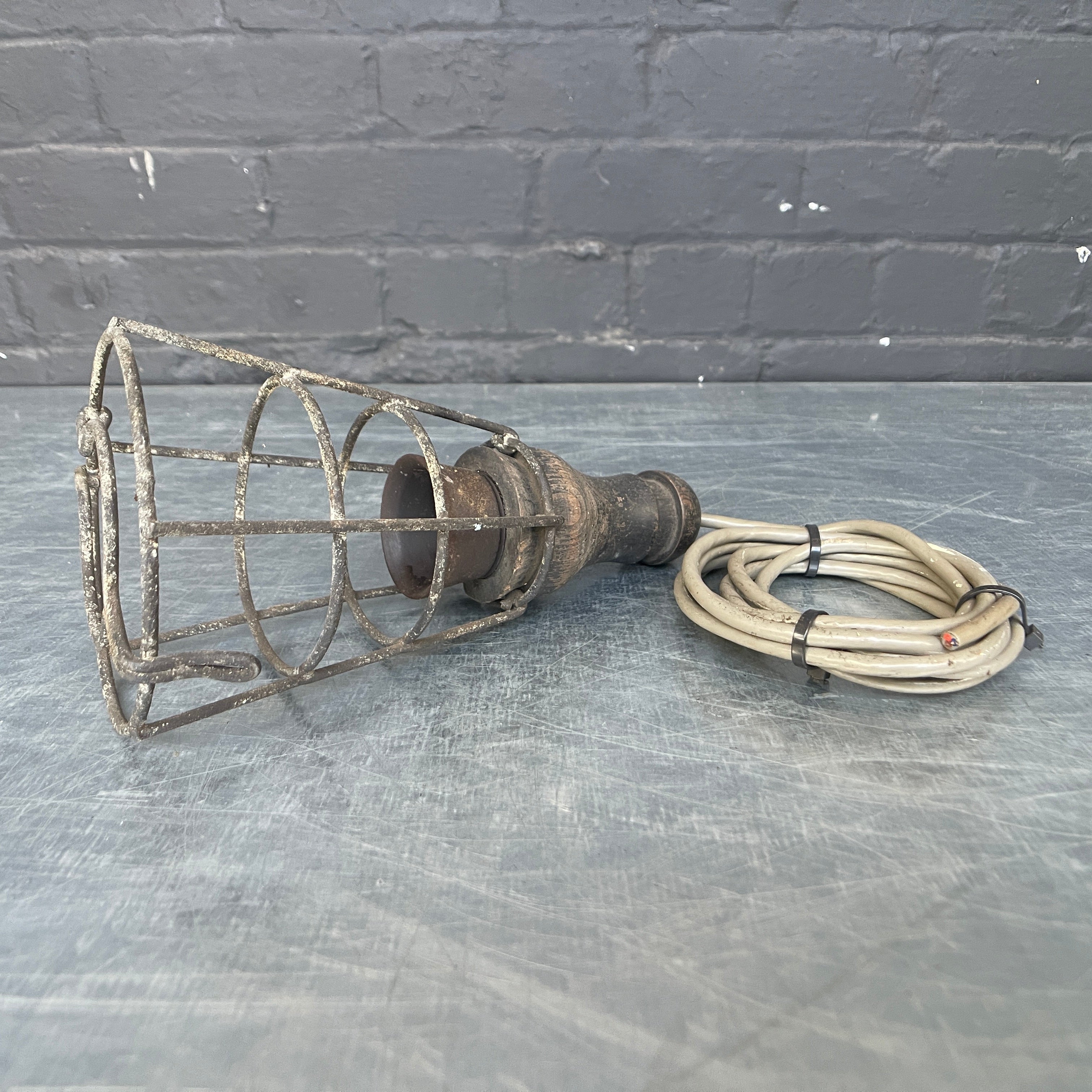 Industrial powerhouse props prop rental hire vintage movie film set dec light lighting lamp old inspection