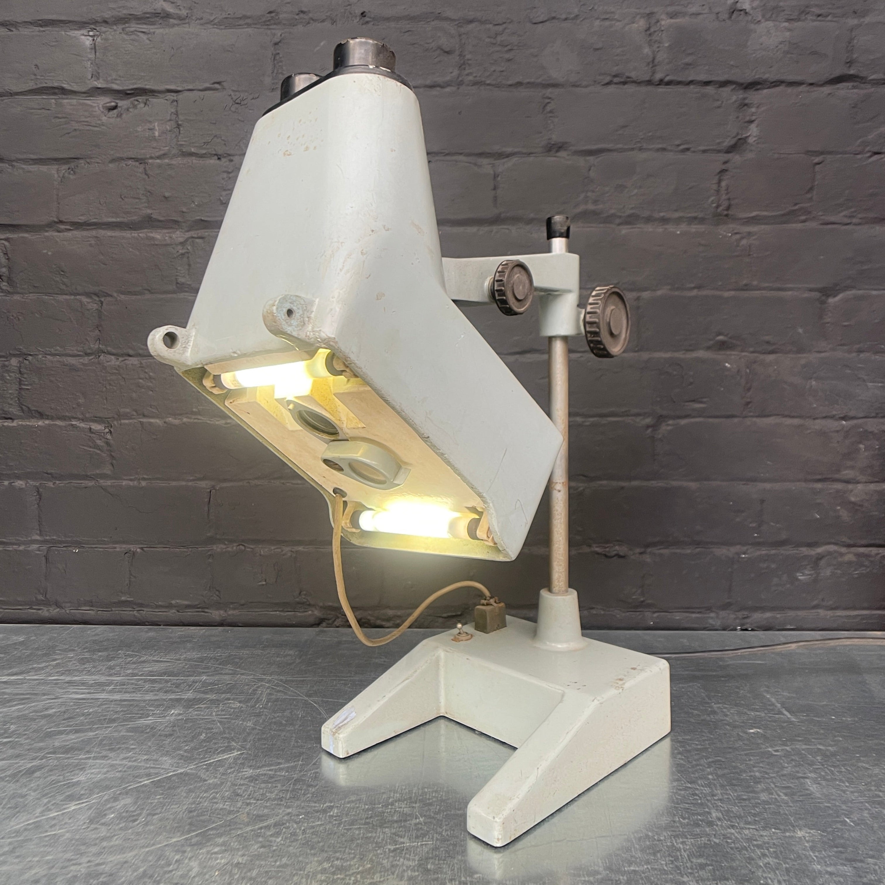Industrial powerhouse props prop rental hire vintage movie film set dec magnification scope
