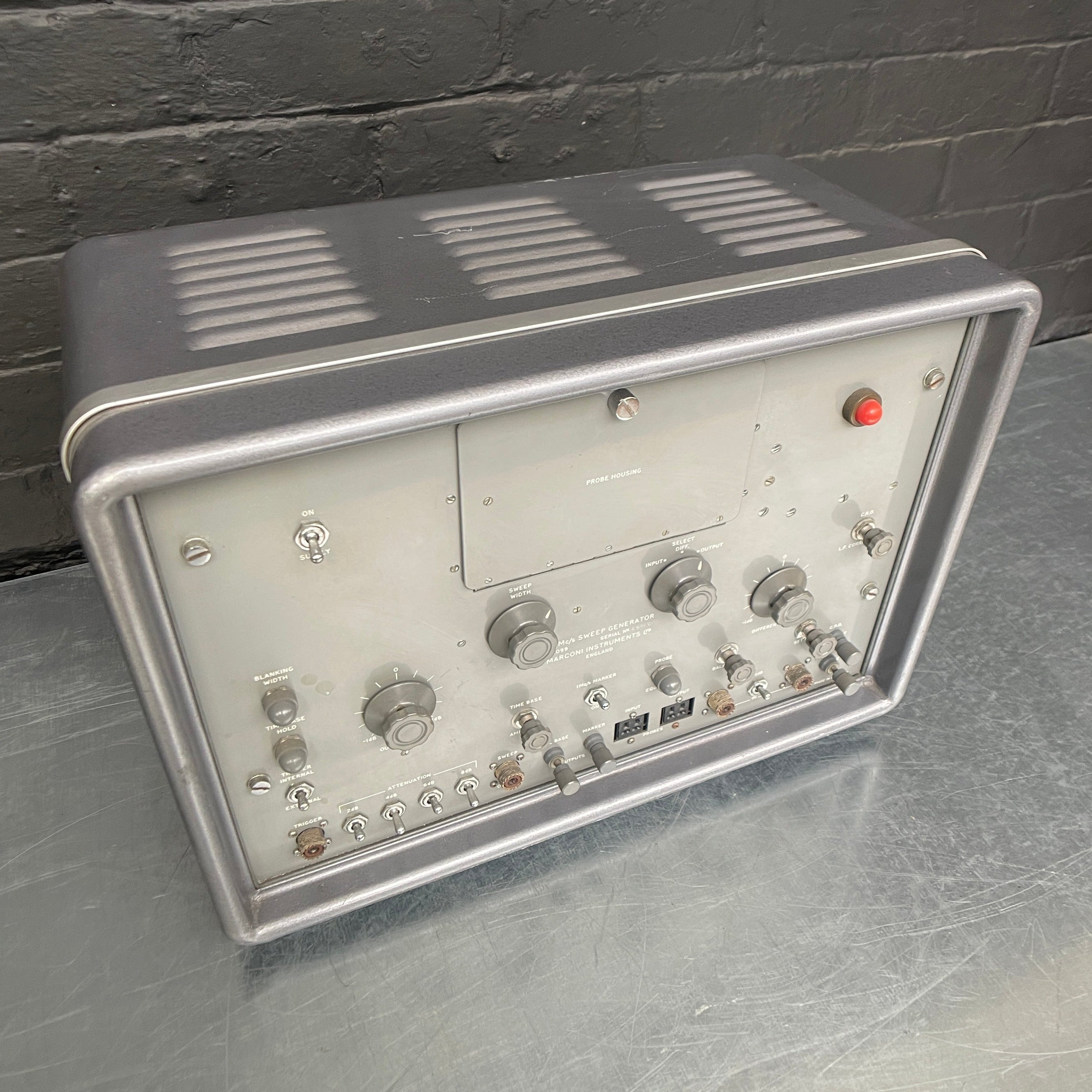 Industrial powerhouse props prop rental hire vintage movie film set dec sweep generator electrical 1