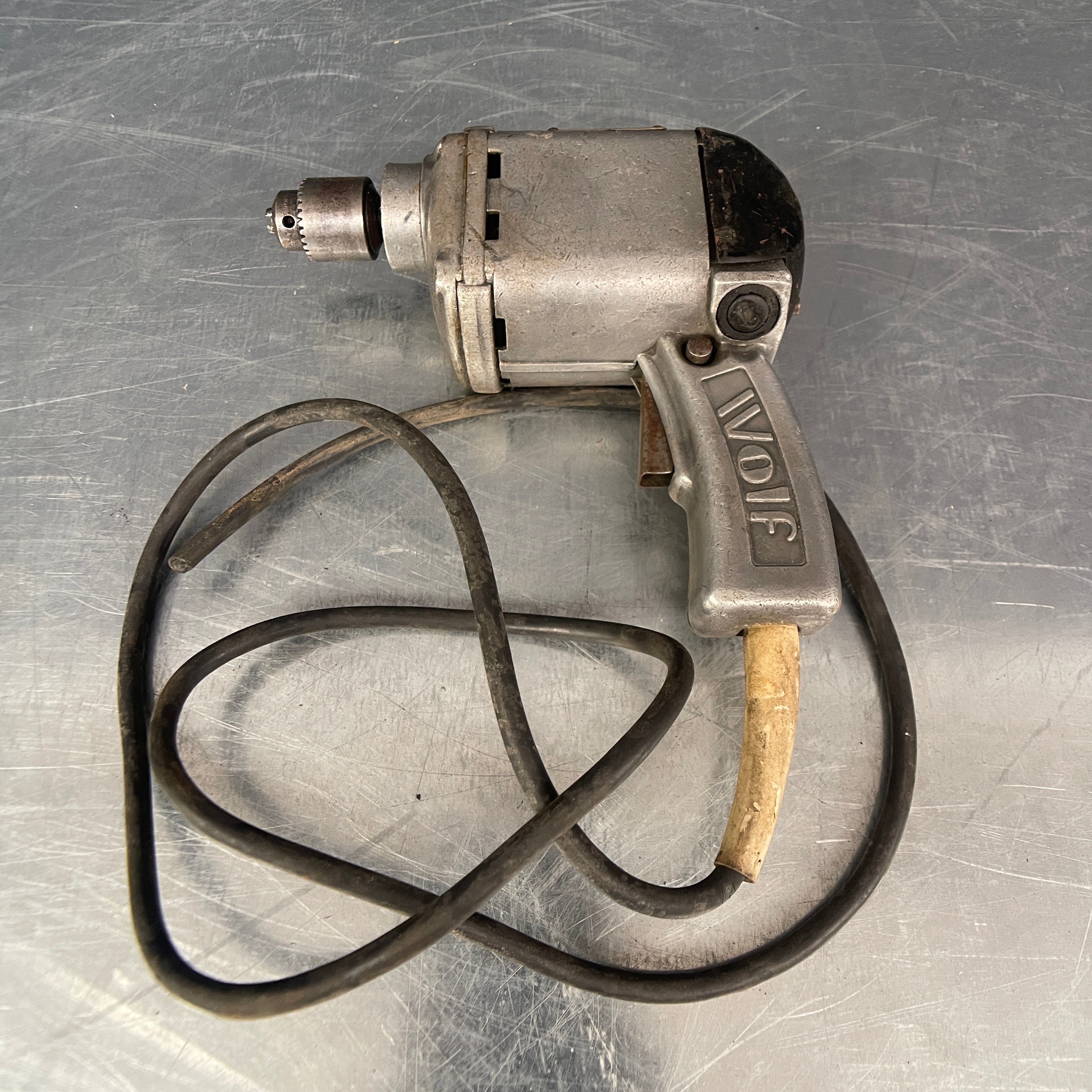 Industrial powerhouse props prop rental hire vintage movie film set dec wolf drill driver