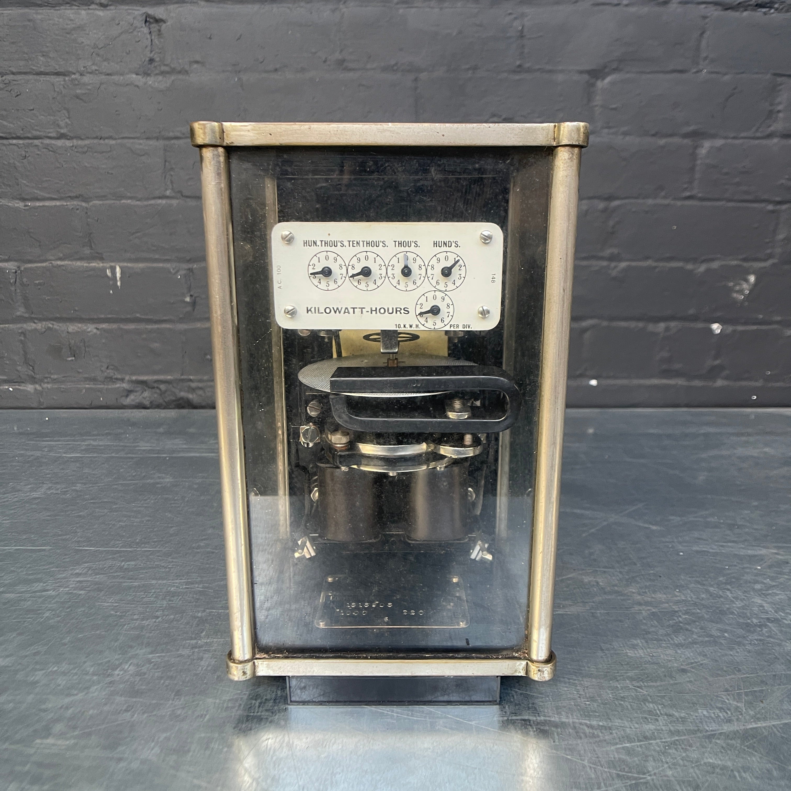 Industrial powerhouse props prop rental hire vintage tv movie film set dec electric meter