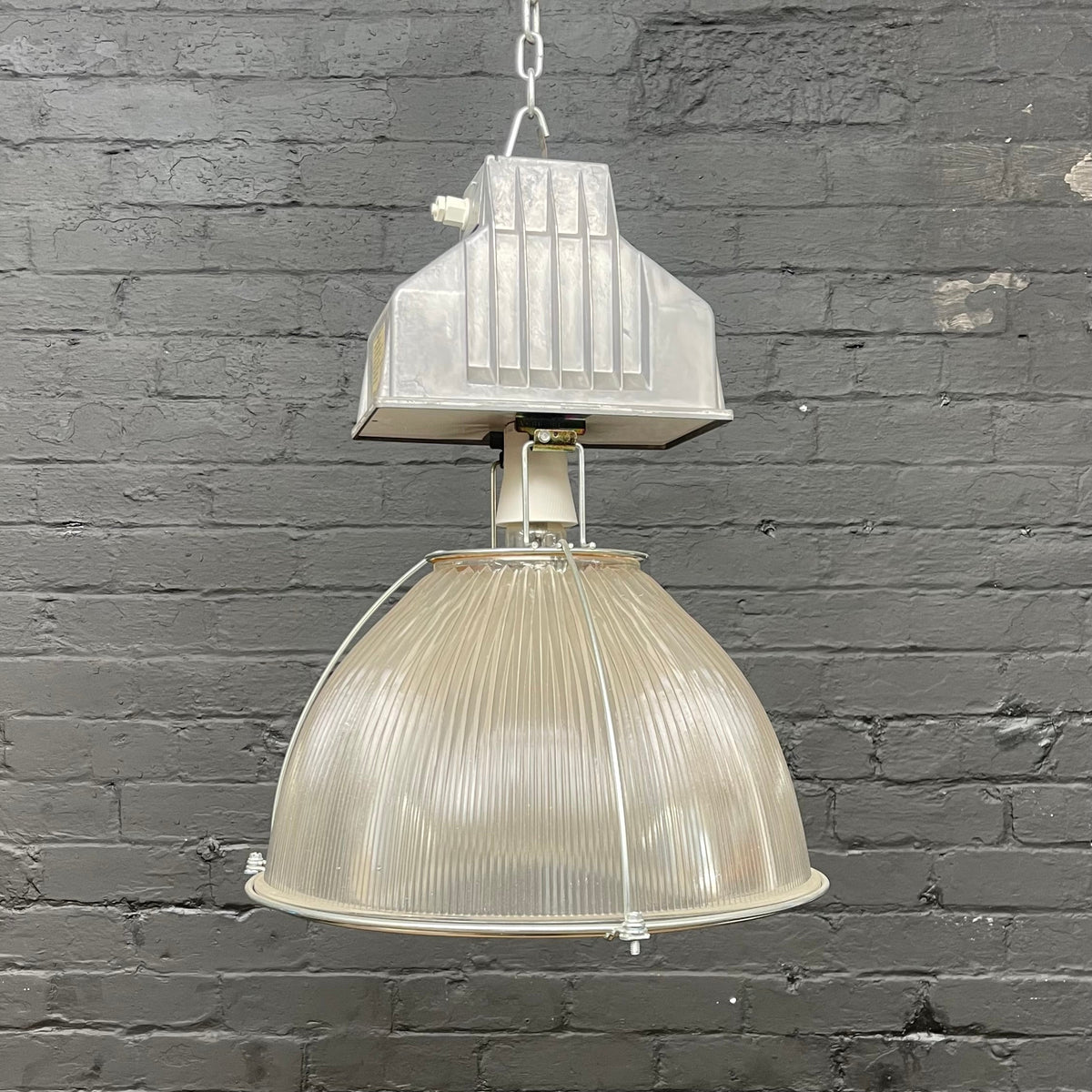 Industrial powerhouse props prop rental hire vintage tv movie film set dec light lights lighting holophane