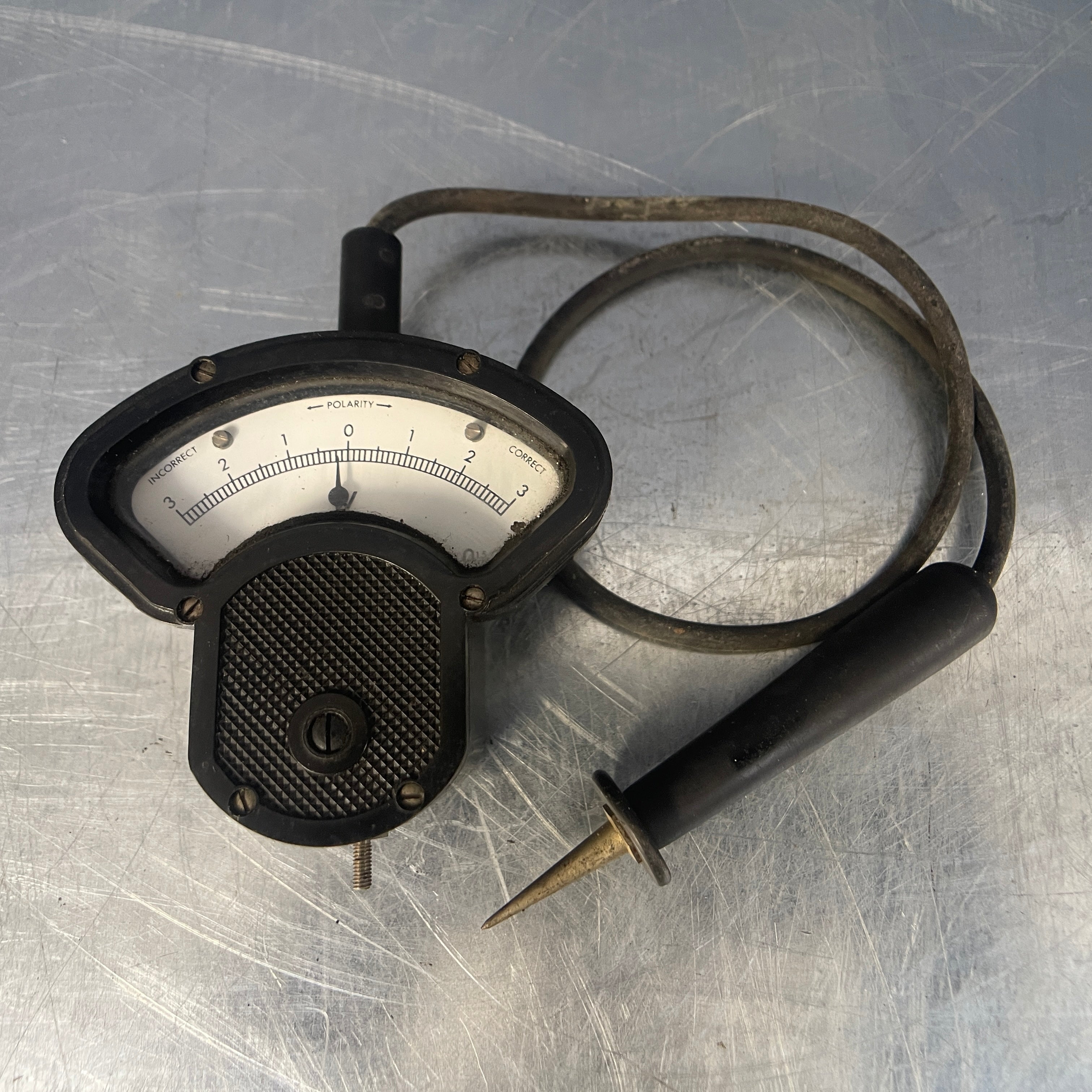 Industrial powerhouse props prop rental hire vintage tv movie film set dec polarity tester
