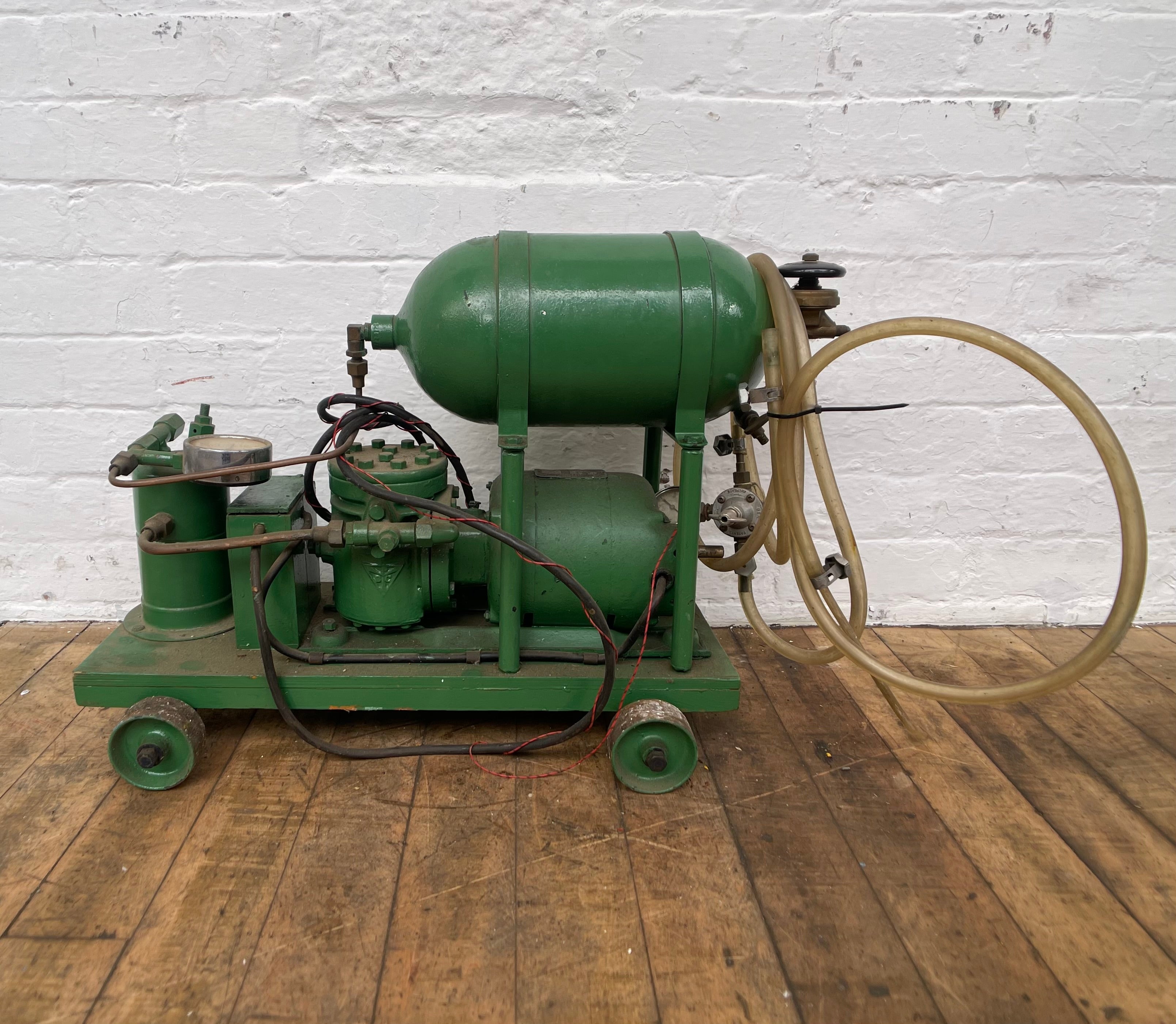 Industrial powerhouse props prop rental hire vintage tv movie film set dec valve engine generator