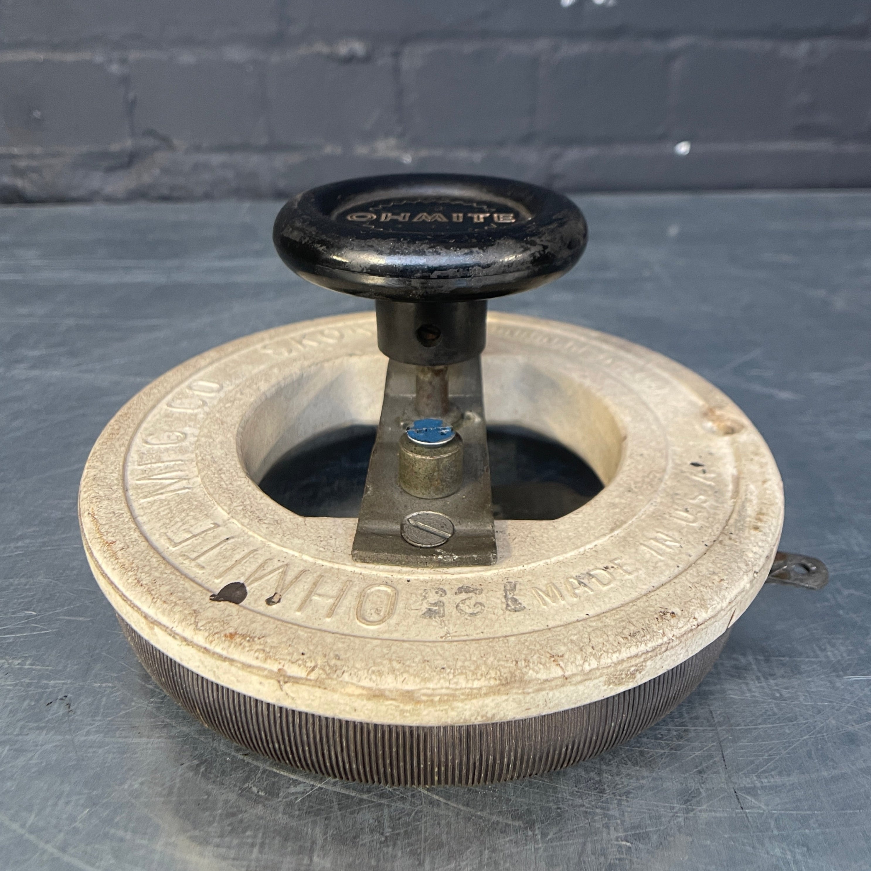 Industrial powerhouse props prop rental hire vintage tv movie film set dec variable resistor current current