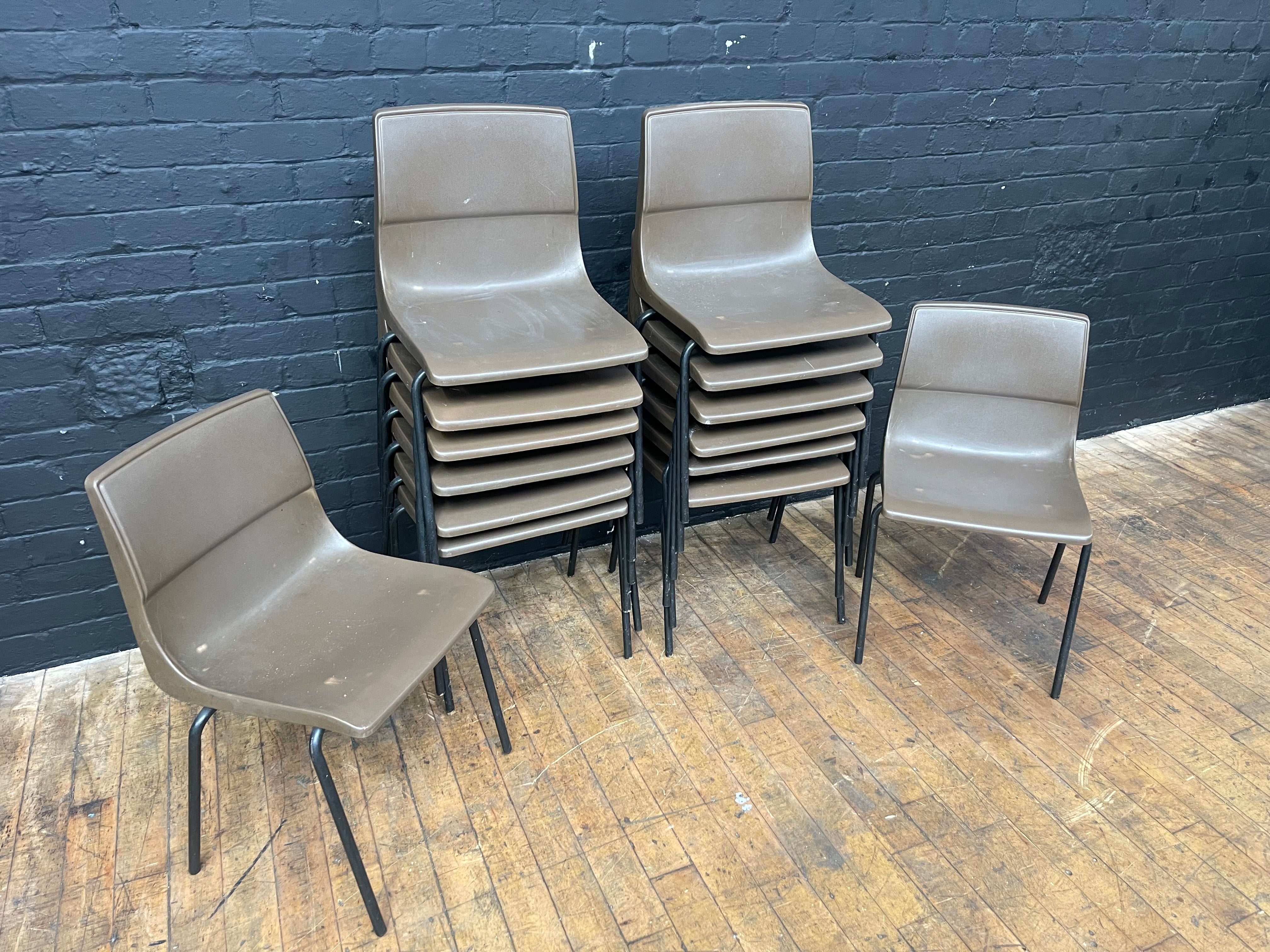 Powerhouse props vintage brown chair plastic school rental hire movie