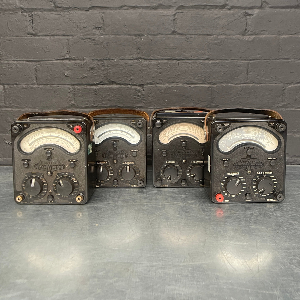 avometer volt tester electrical scientific Industrial powerhouse props prop rental hire vintage movie film set dec