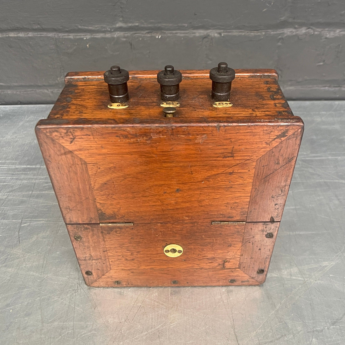 electrical volt meter equipment scientific simplex Industrial powerhouse props prop rental hire vintage movie film set dec 1