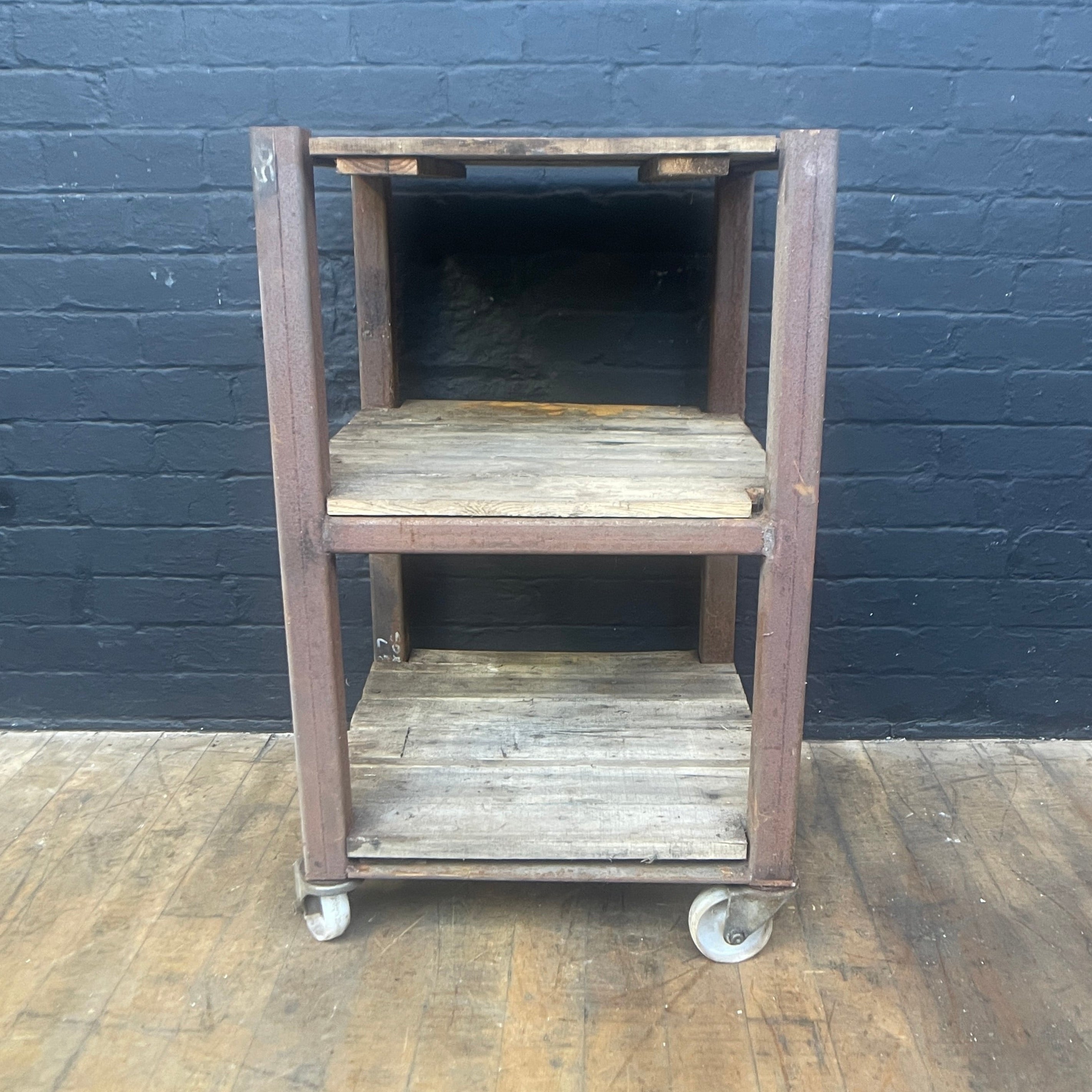 engineers trolley cart green Industrial powerhouse props prop rental hire vintage movie film set dec rusty