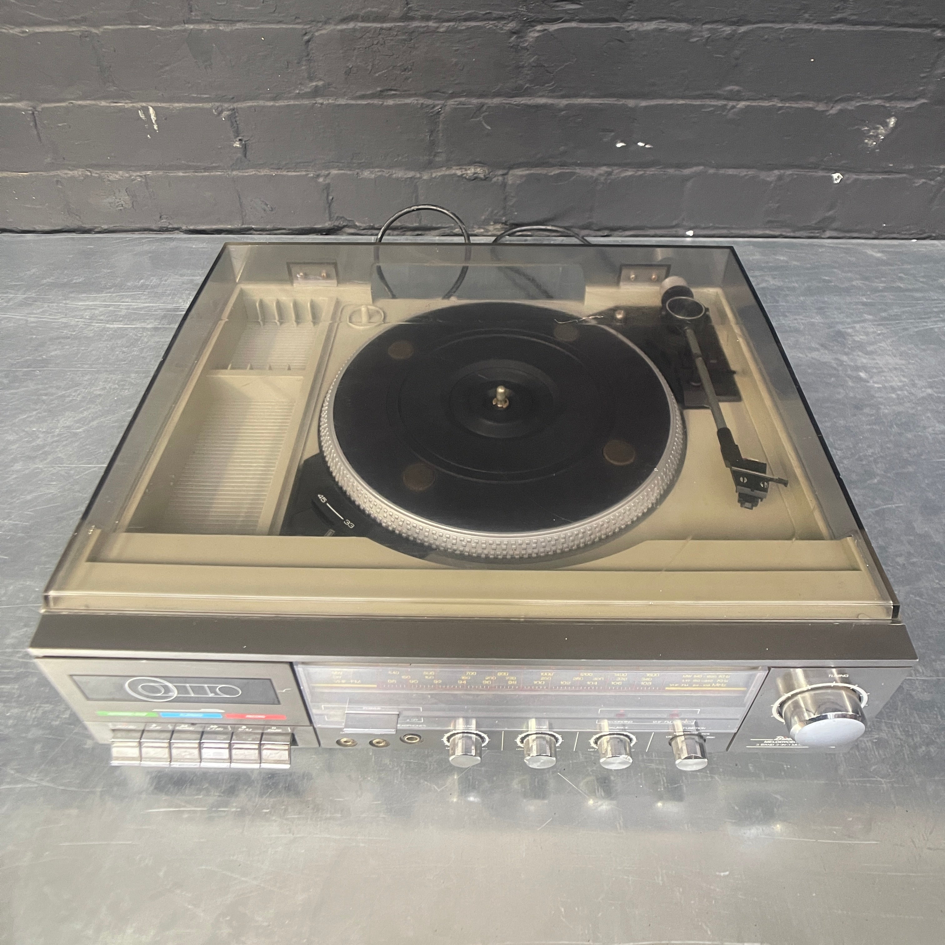 industrial powerhouse props prop rental hire vintage tv movie film set dec cassette music record radio player 1