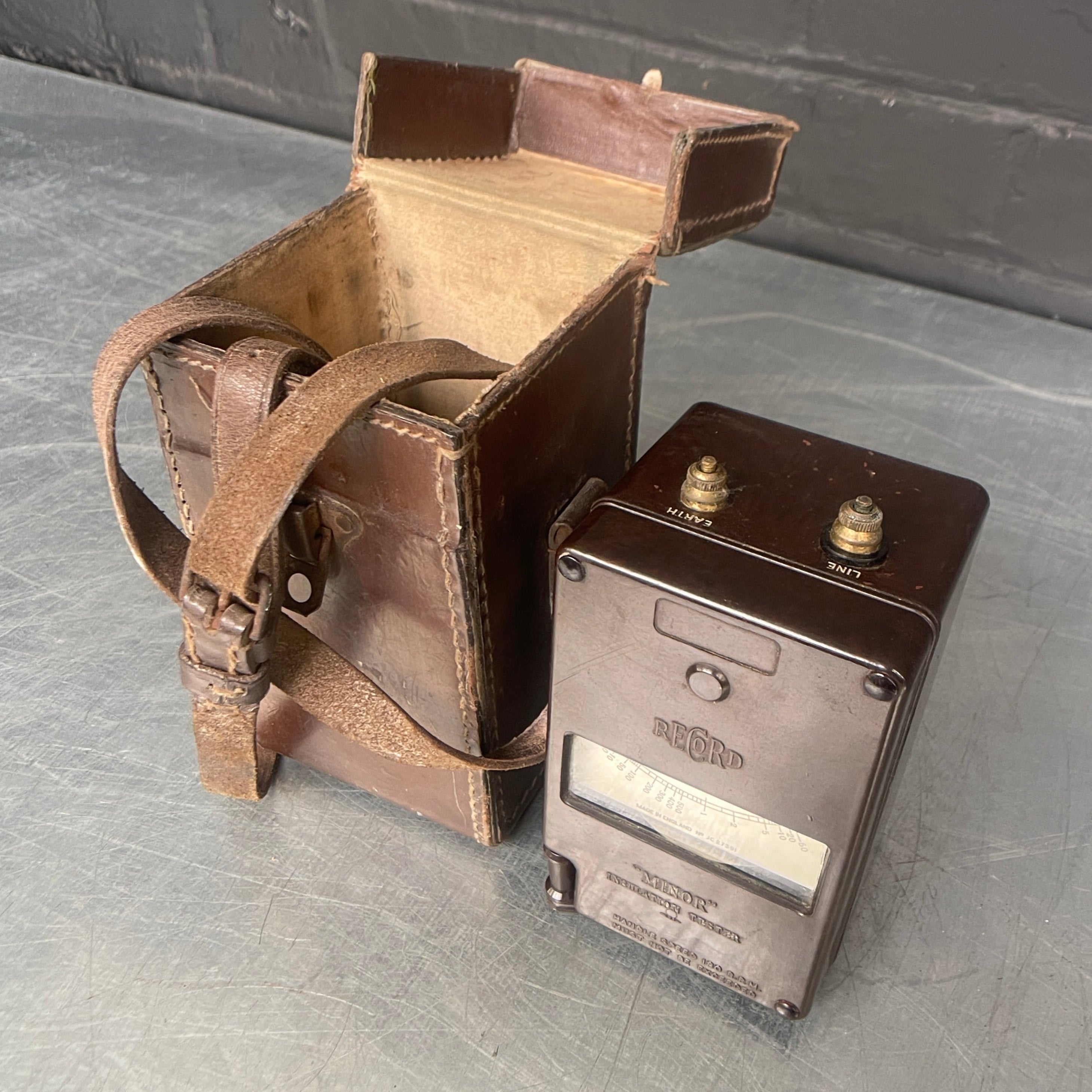 insulation tester electrical scientific Industrial powerhouse props prop rental hire vintage movie film set dec 1