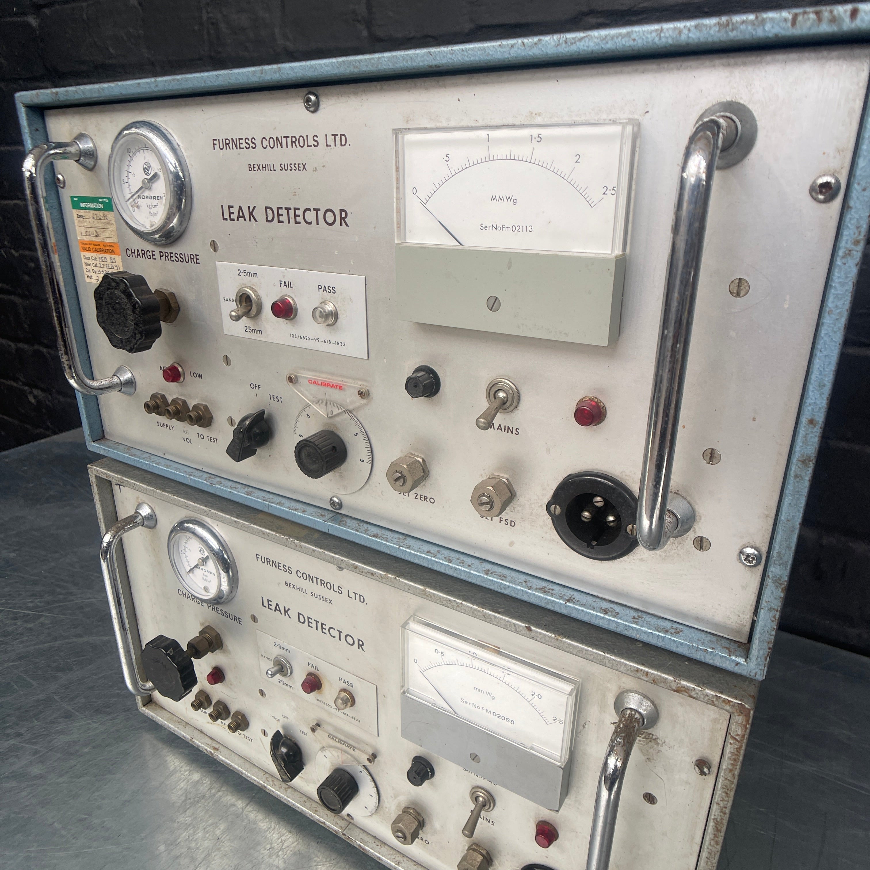 leak detector electrical test set testing Industrial powerhouse props prop rental hire vintage movie film set dec 2