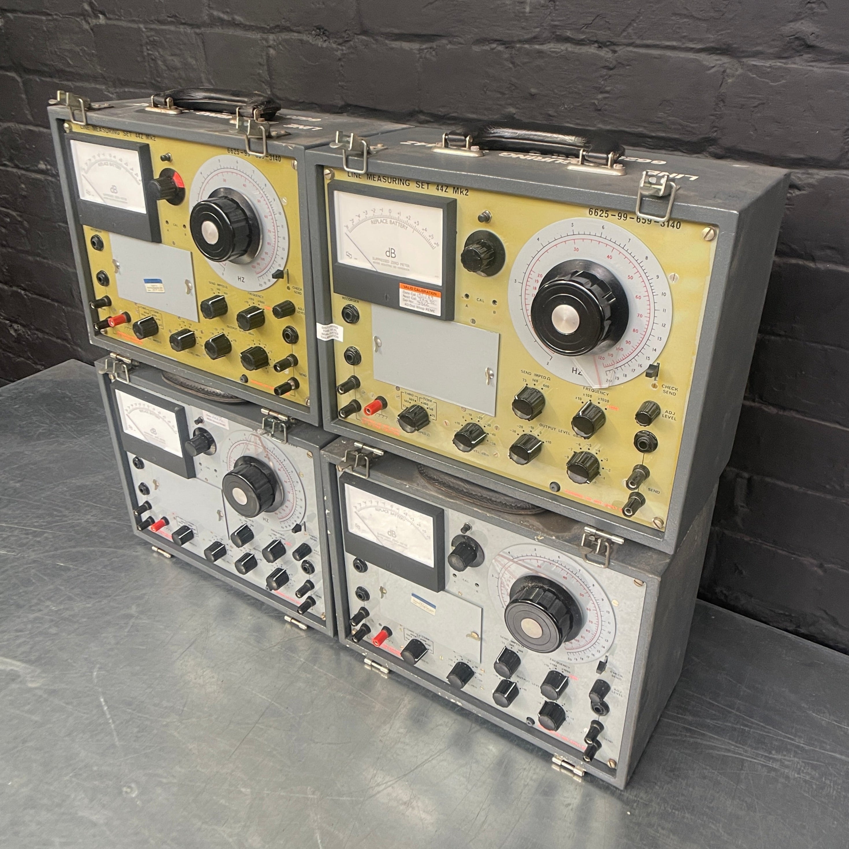 line measuring set test kit electrical Industrial powerhouse props prop rental hire vintage movie film set dec 1