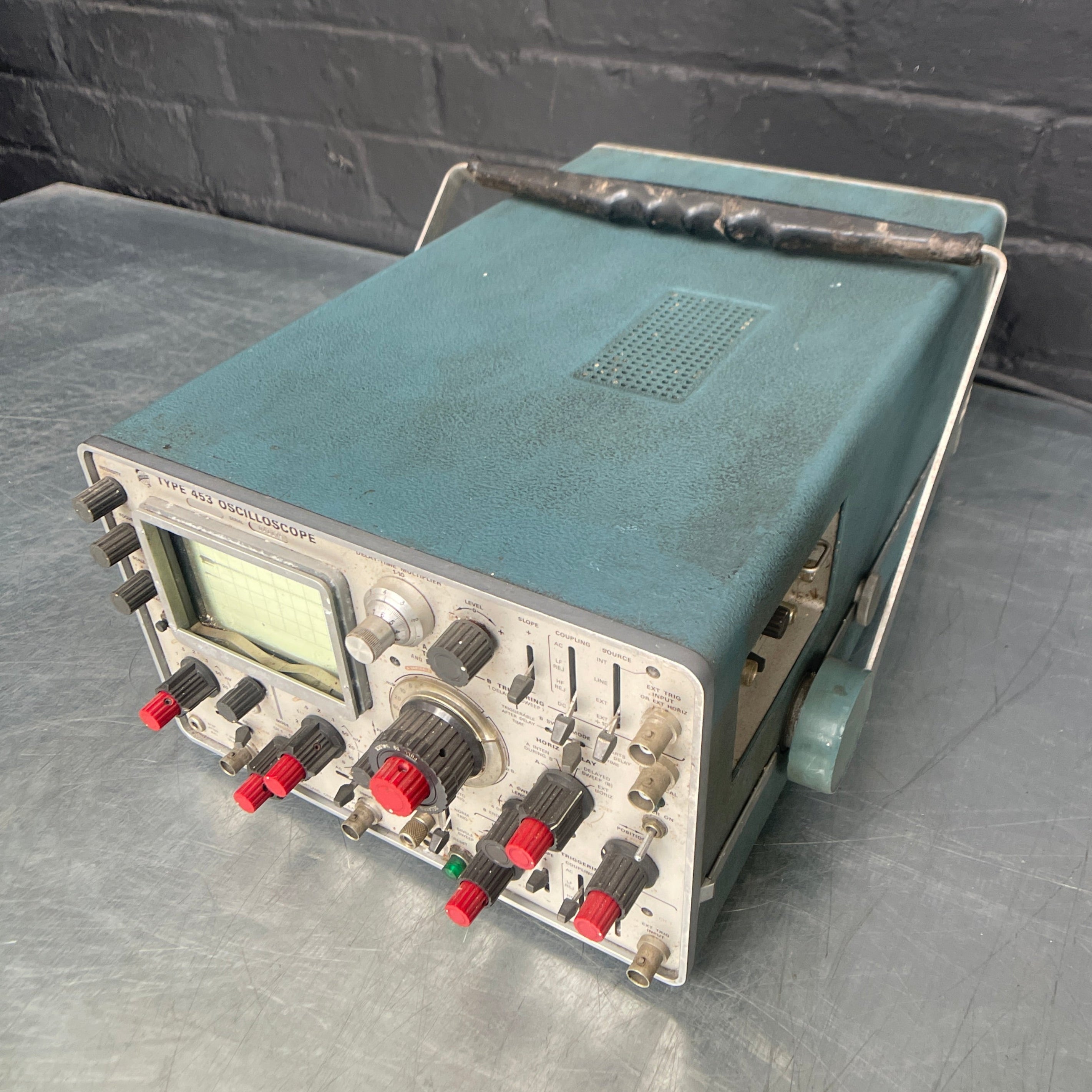 oscilloscope unit electrical Industrial powerhouse props prop rental hire vintage movie film set dec 19