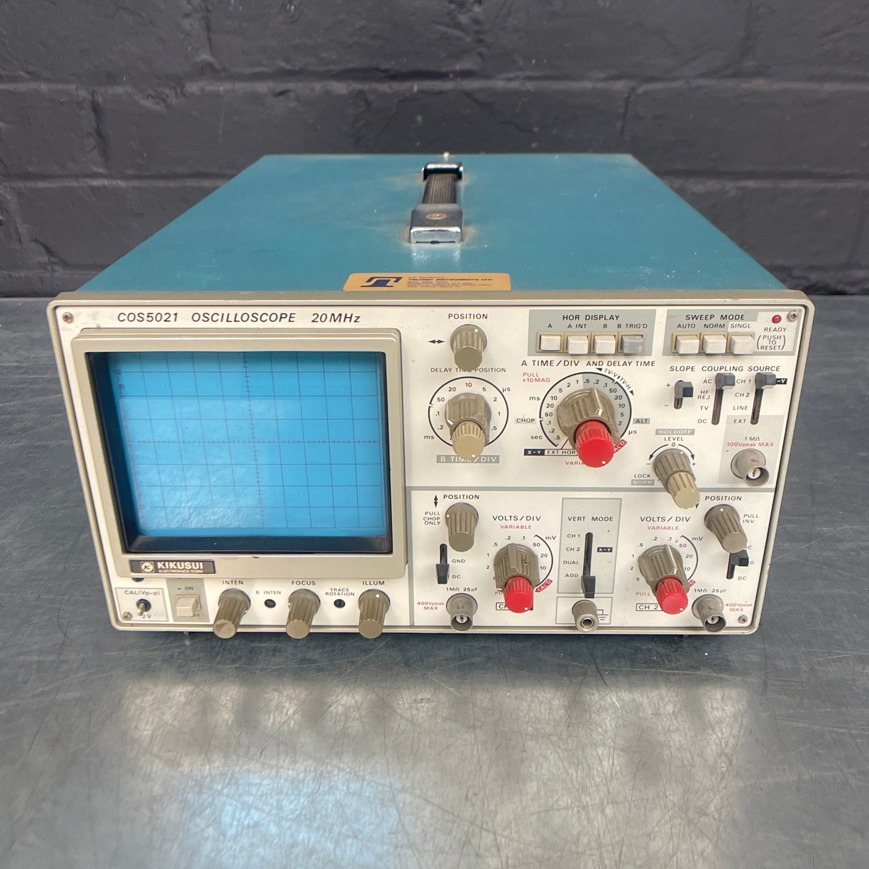 oscilloscope unit electrical Industrial powerhouse props prop rental hire vintage movie film set dec 22