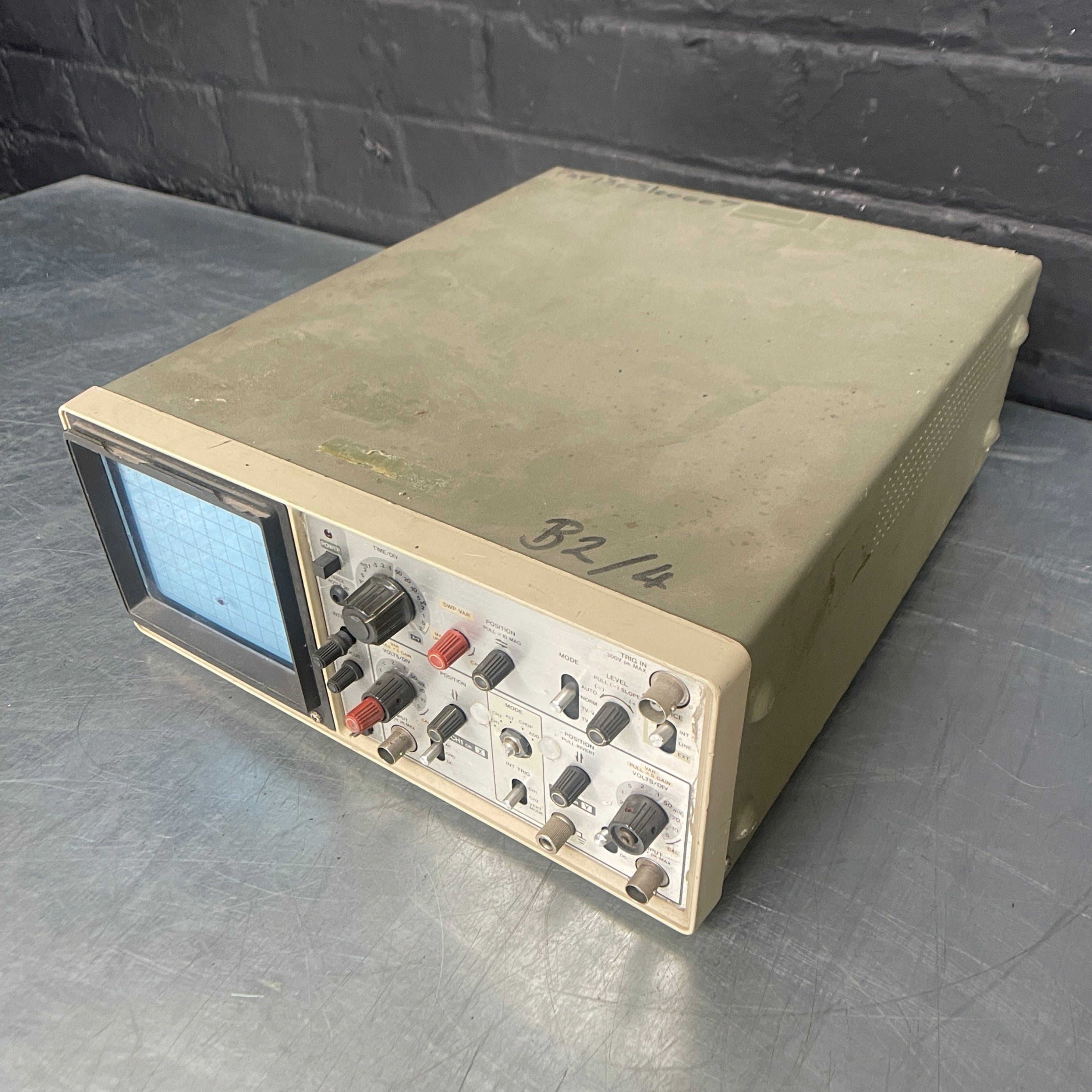 oscilloscope unit electrical Industrial powerhouse props prop rental hire vintage movie film set dec 25
