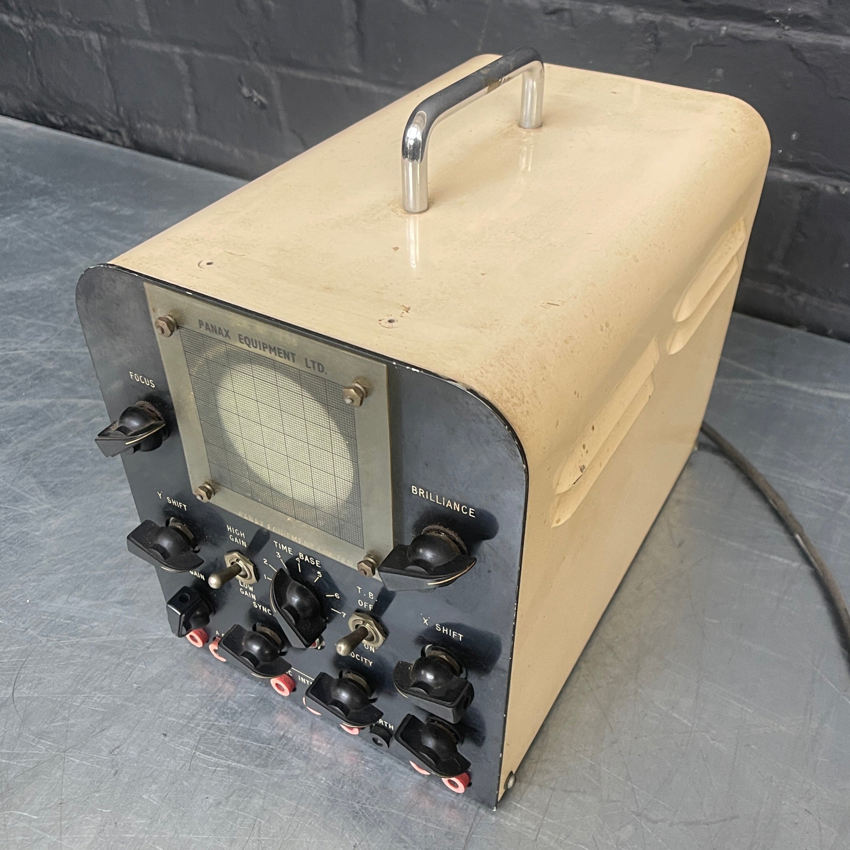 oscilloscope unit electrical Industrial powerhouse props prop rental hire vintage movie film set dec 29