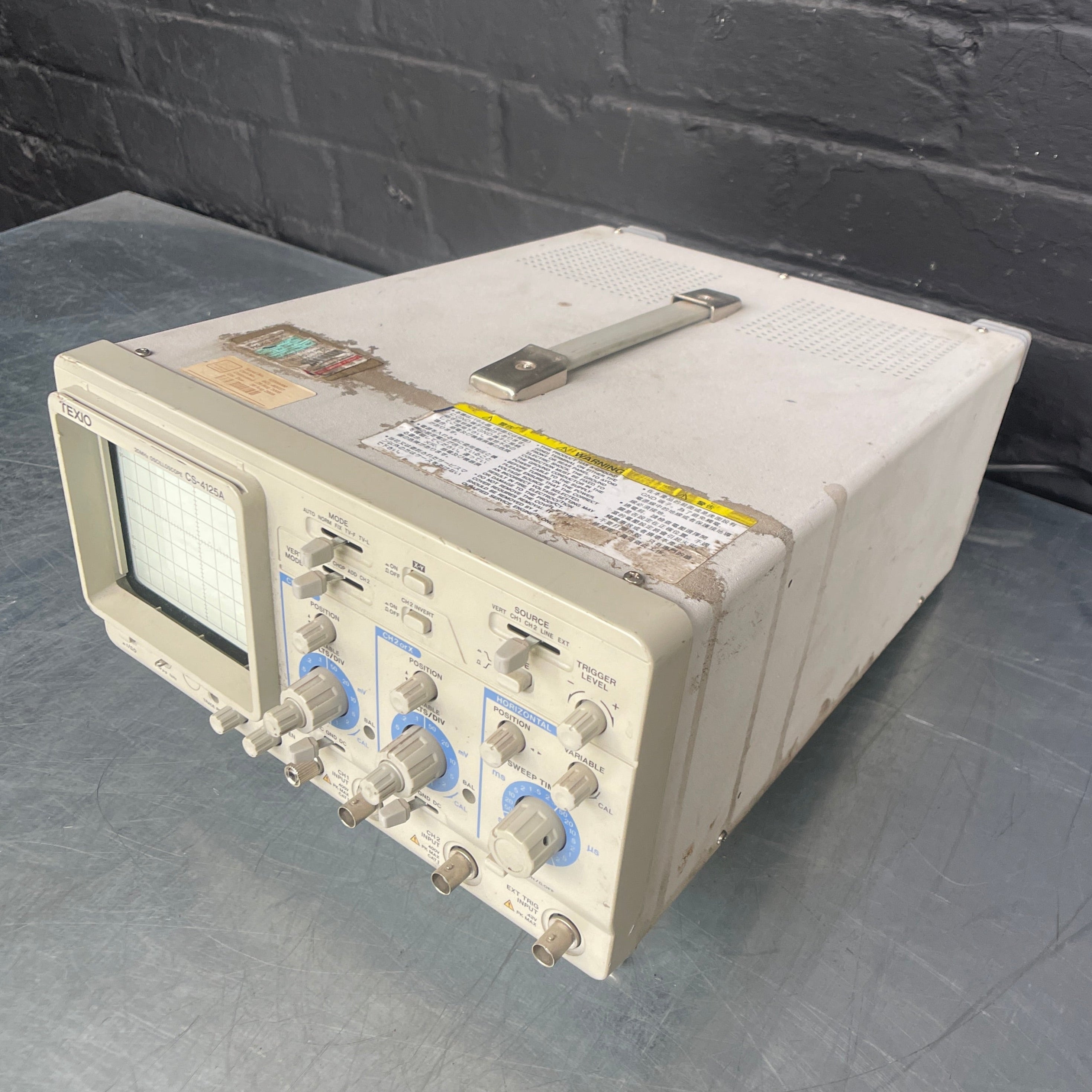 oscilloscope unit electrical Industrial powerhouse props prop rental hire vintage movie film set dec 3