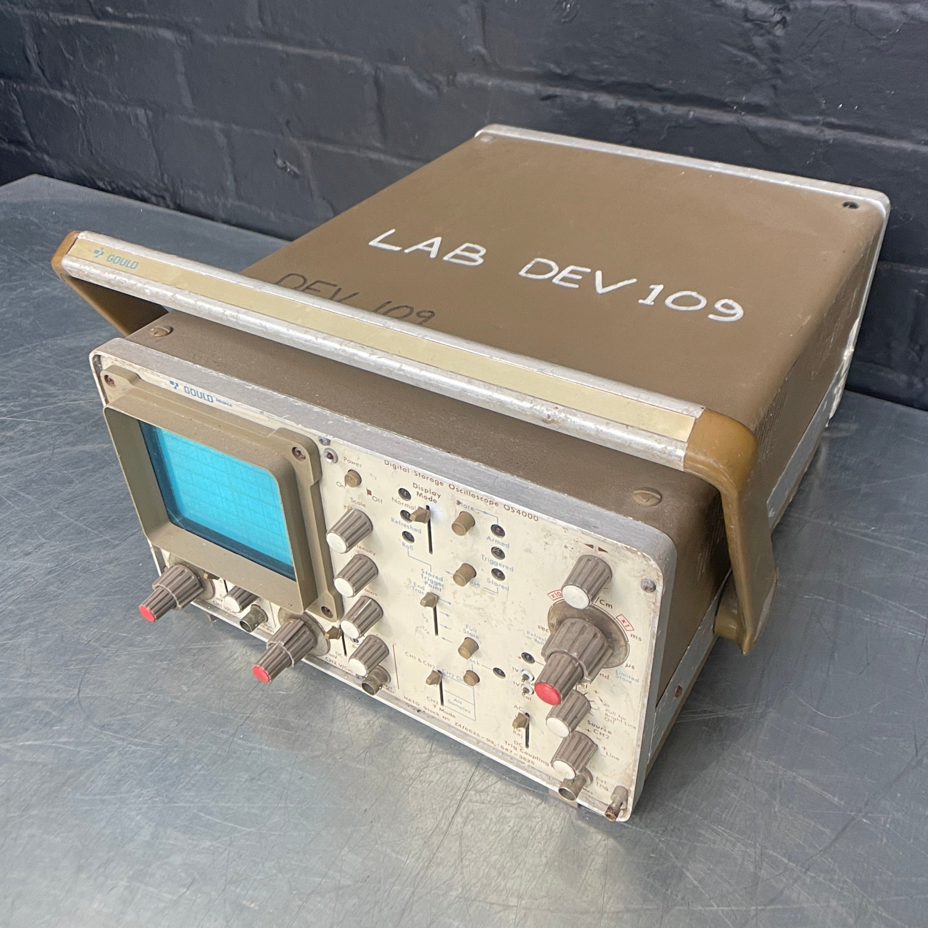 oscilloscope unit electrical Industrial powerhouse props prop rental hire vintage movie film set dec 5