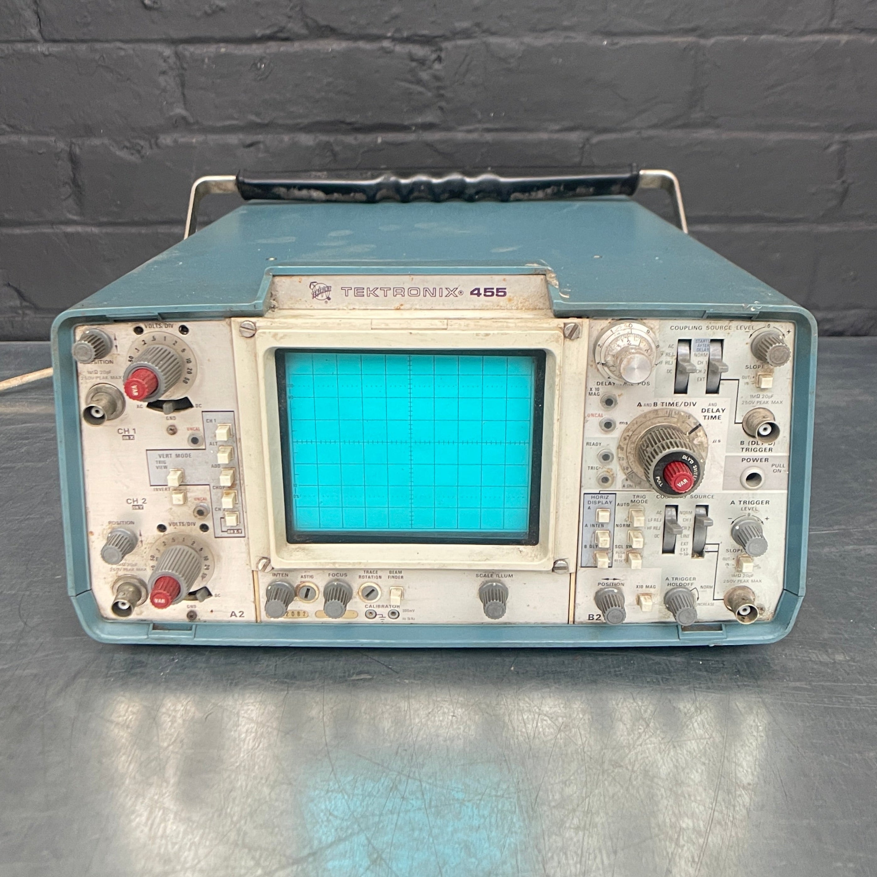 oscilloscope unit electrical Industrial powerhouse props prop rental hire vintage movie film set dec 6