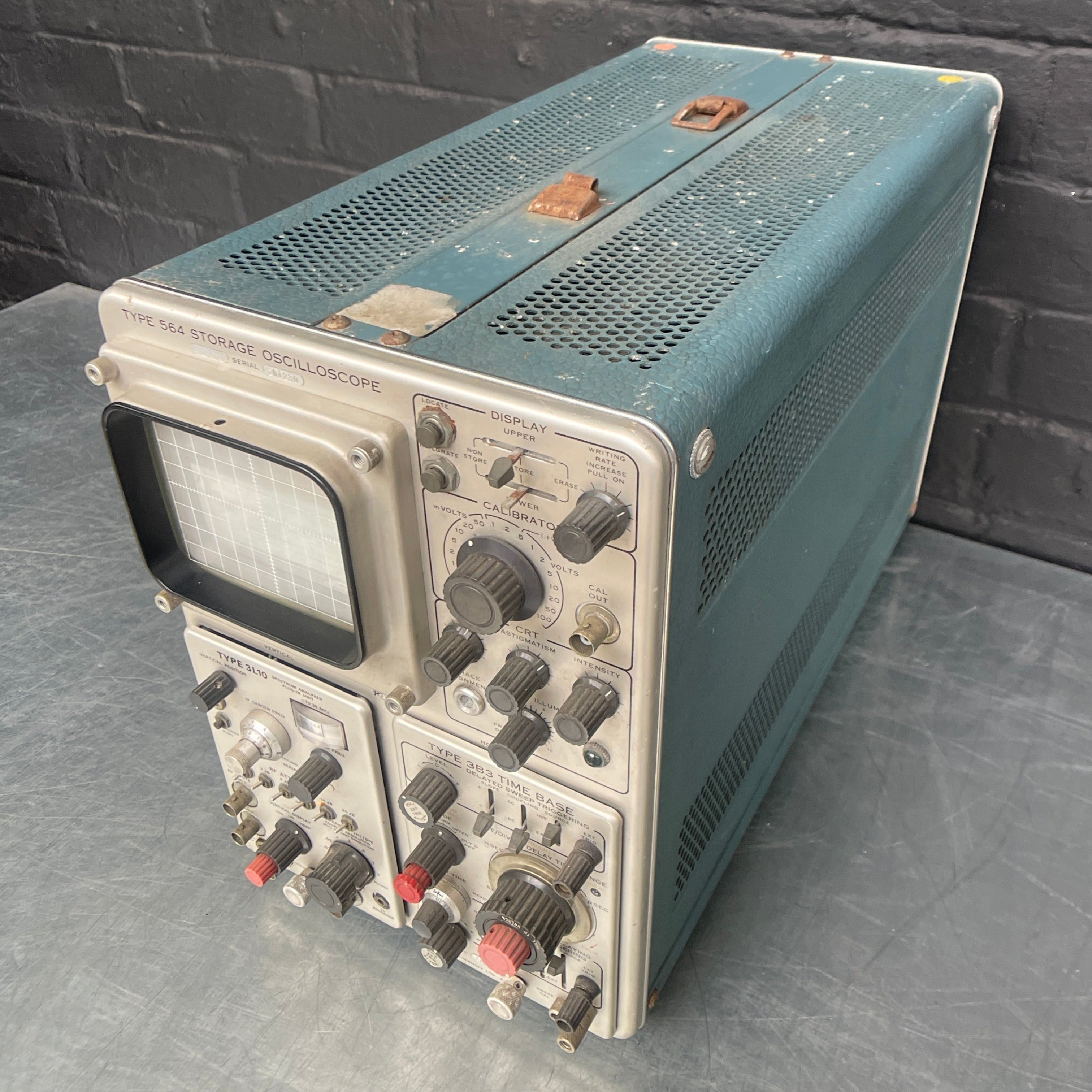 oscilloscope unit electrical Industrial powerhouse props prop rental hire vintage movie film set dec 65