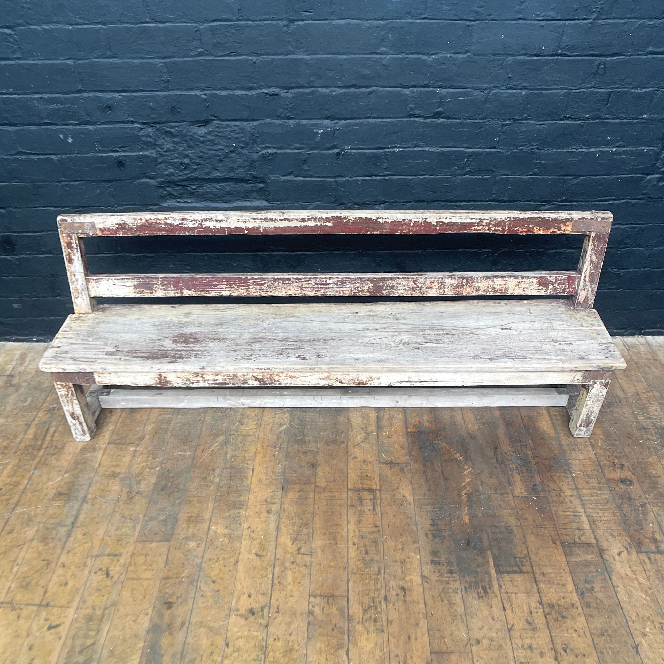 rustic bench seat seating Industrial powerhouse props prop rental hire vintage movie film set dec 2