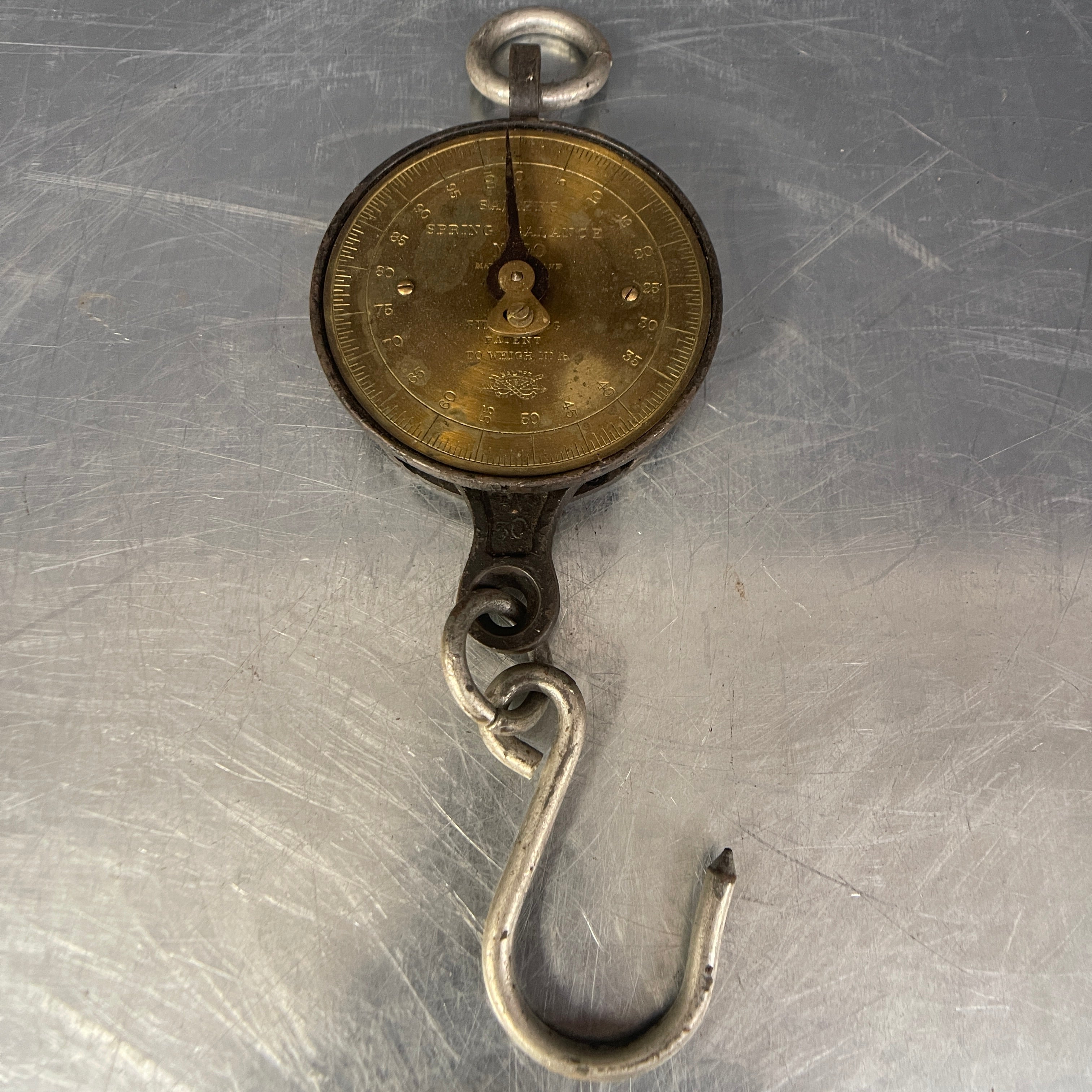 Industrial powerhouse props prop rental hire vintage movie film set dec Hanging hook scale