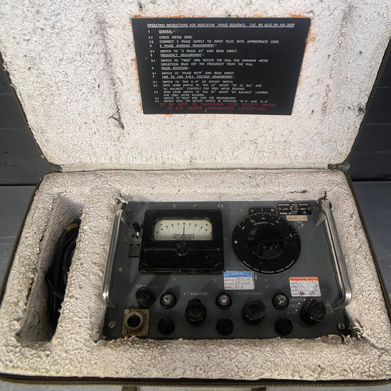 Indicator phase sequence Qty 1