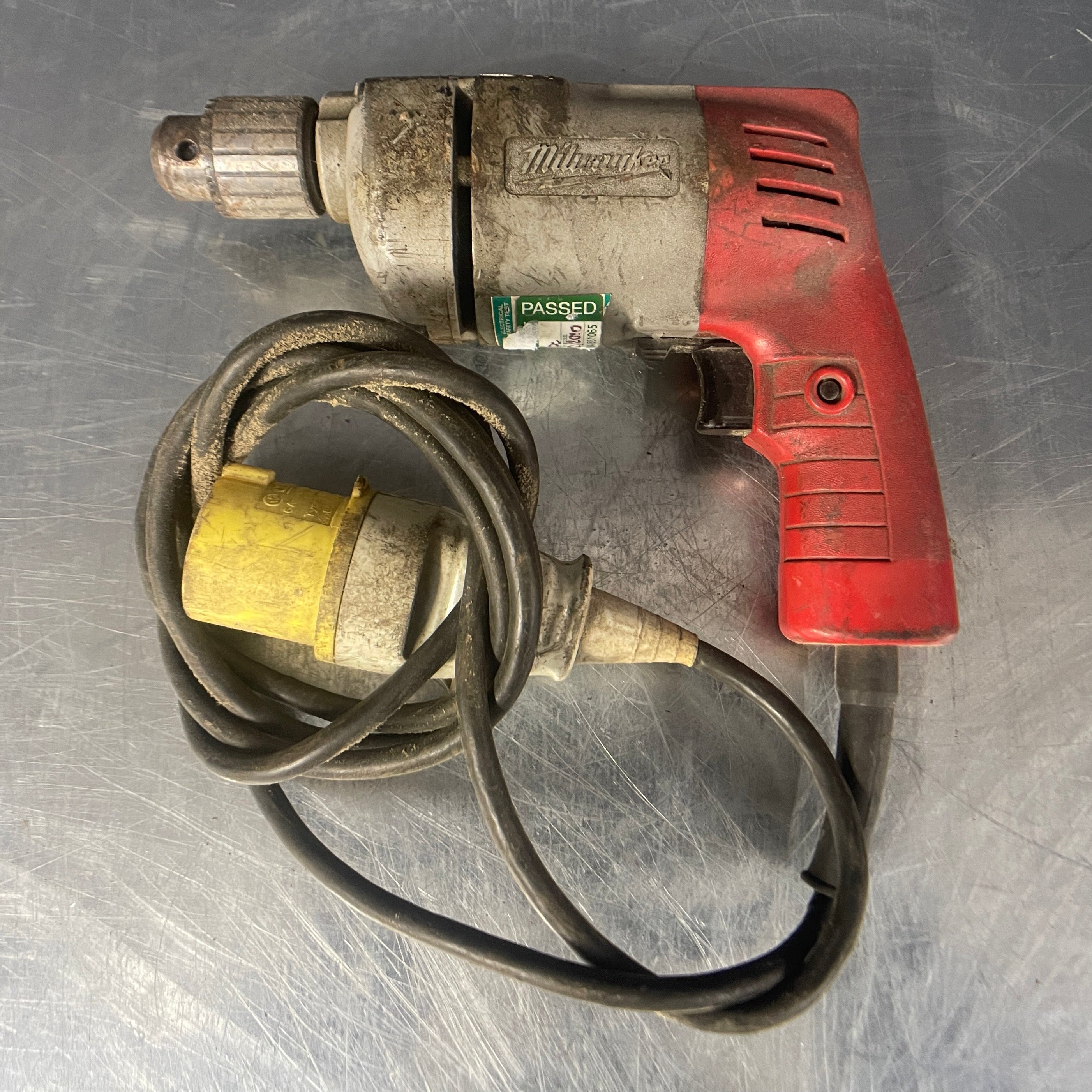 Industrial powerhouse props prop rental hire vintage movie film set dec Milwaukee drill driver tool