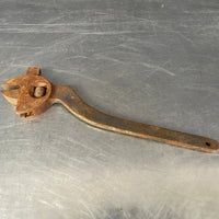 Industrial powerhouse props prop rental hire vintage movie film set dec Rusty adjustable spanner