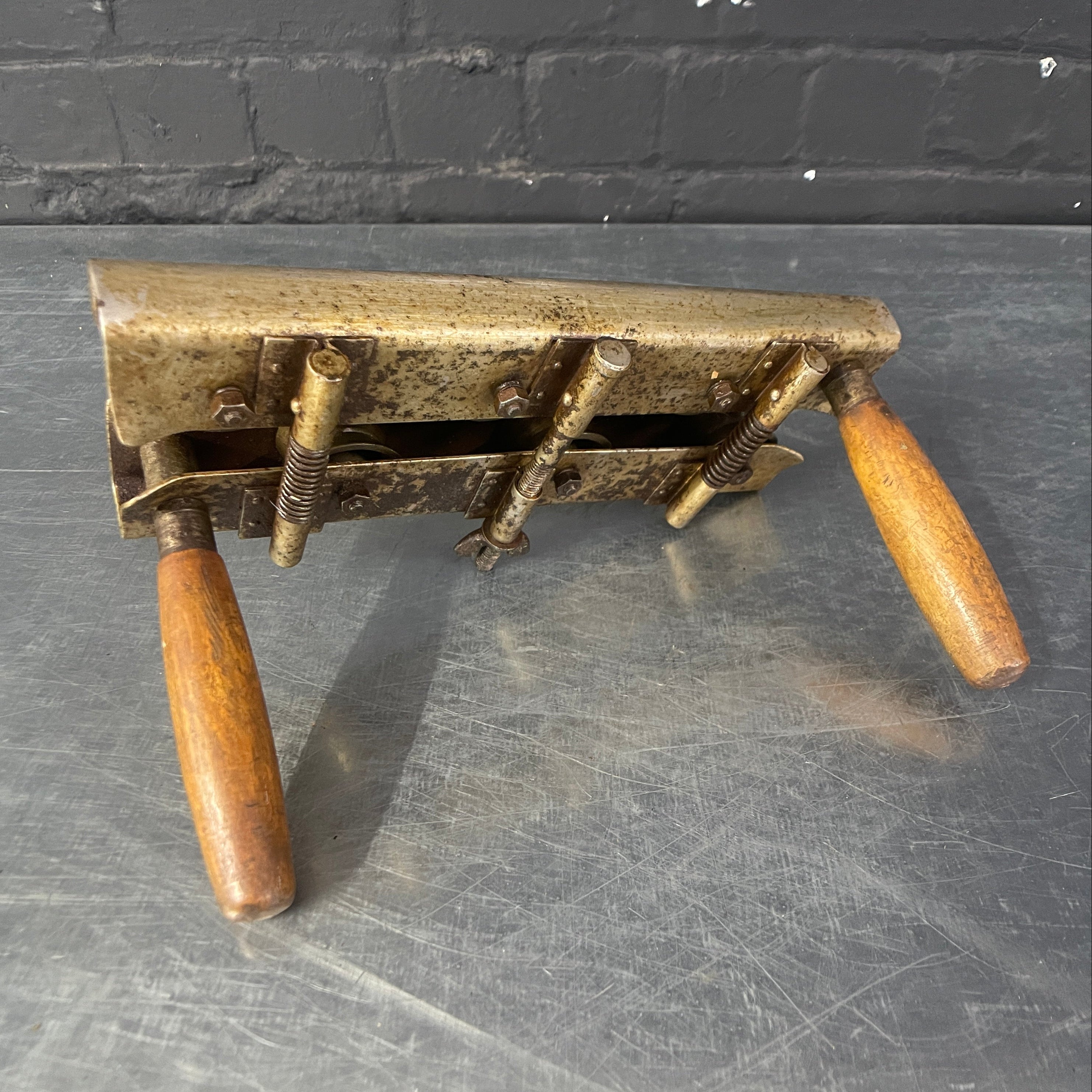 Industrial powerhouse props prop rental hire vintage movie film set dec Sprung cable slider 1