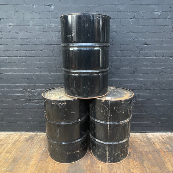 Black fuel drum Qty 8