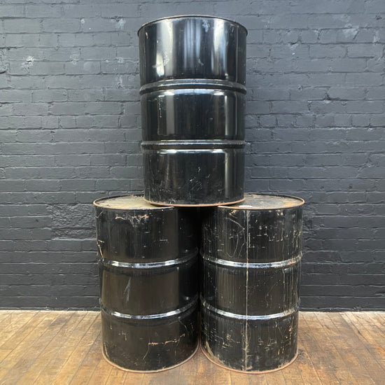 Black fuel drum Qty 8