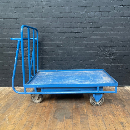 Blue trolley cart Qty 1