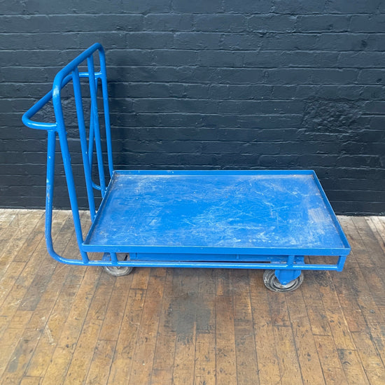 Blue trolley cart Qty 1