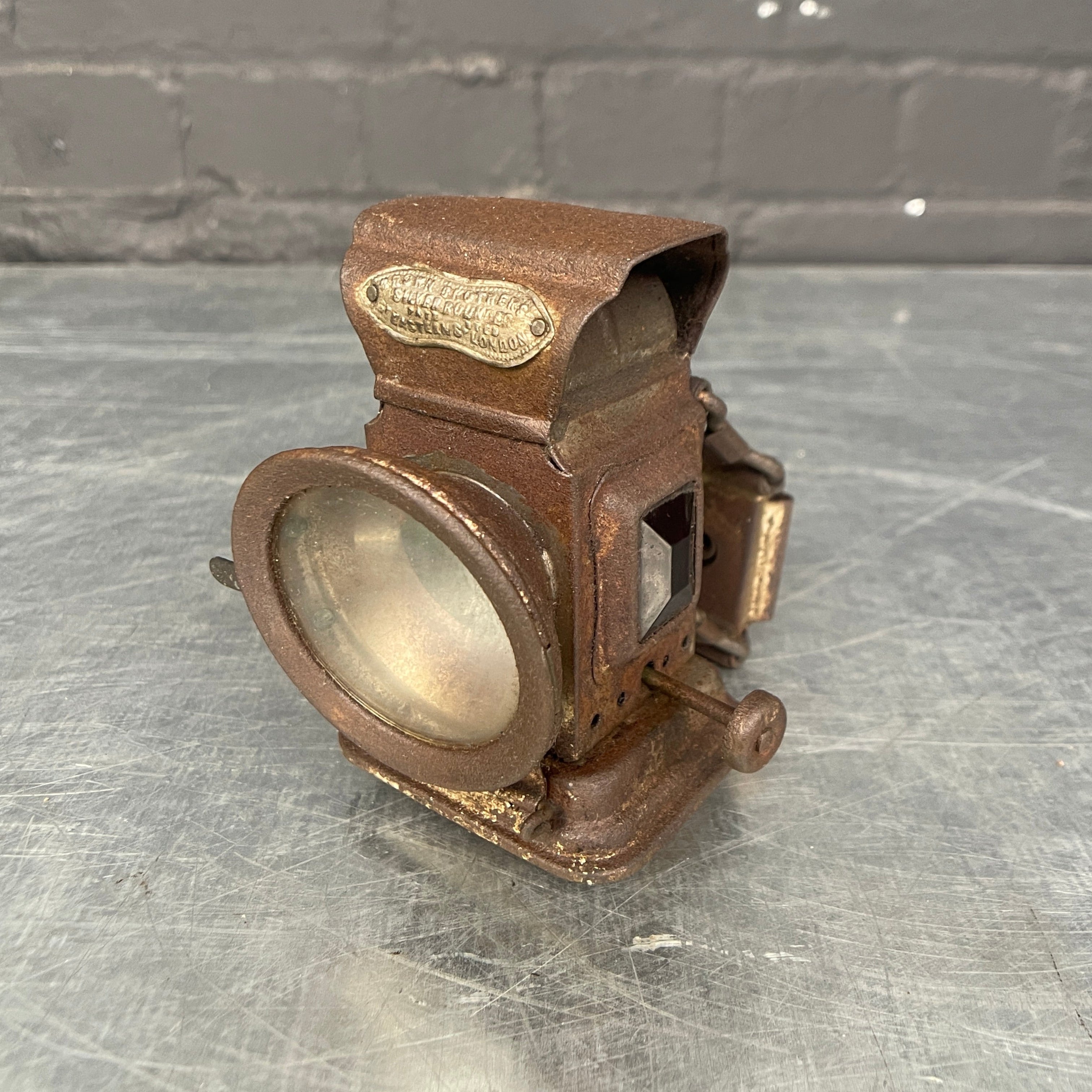 Industrial powerhouse props prop rental hire vintage movie film set dec carriage lamp light lighting