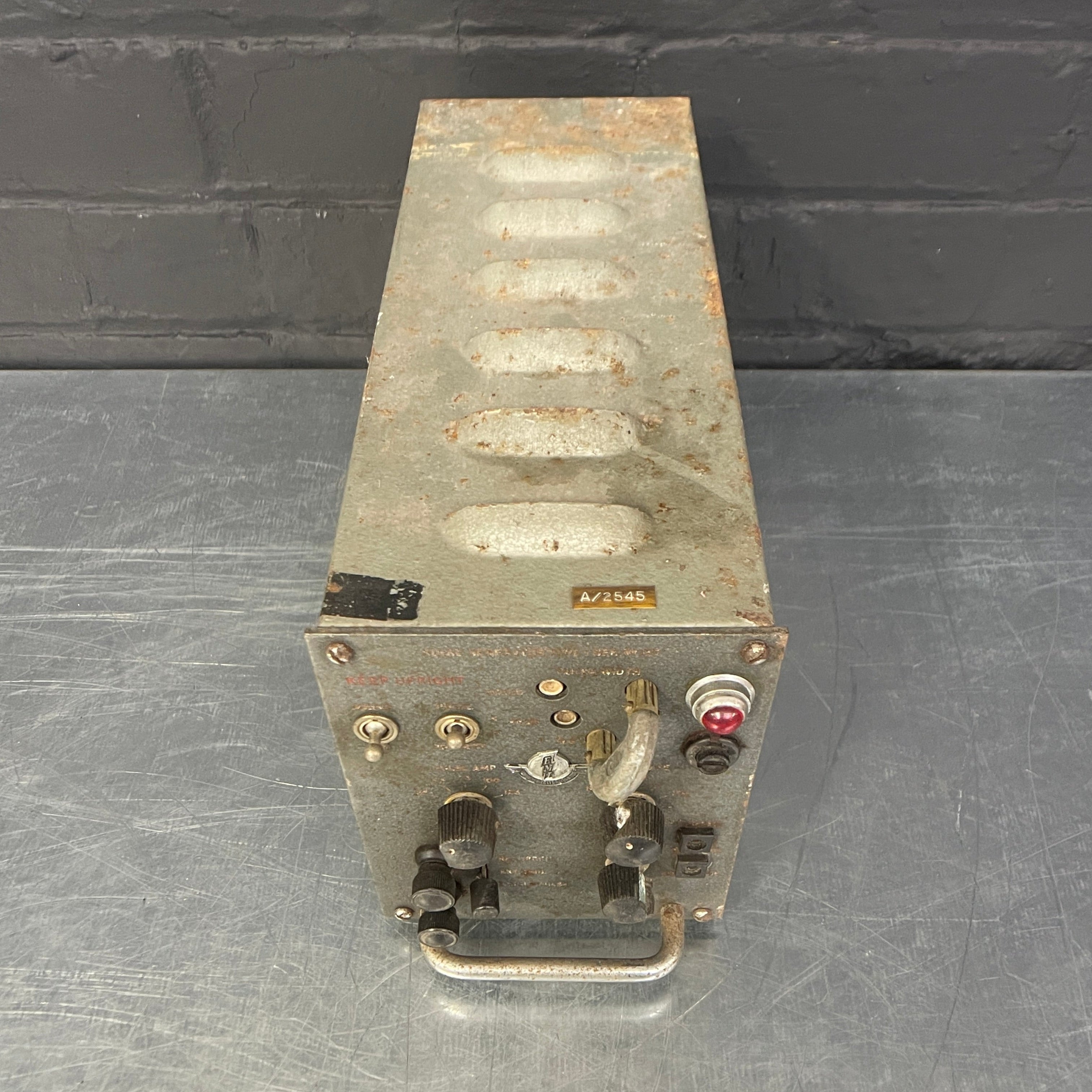 Industrial powerhouse props prop rental hire vintage movie film set dec electrical pulse generator 1