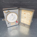Industrial powerhouse props prop rental hire vintage movie film set dec electrical signal timer