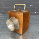 Industrial powerhouse props prop rental hire vintage movie film set dec ever ready wood torch lamp light lighting