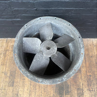 Industrial powerhouse props prop rental hire vintage movie film set dec extraction fan galvanised 5