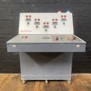 Industrial powerhouse props prop rental hire vintage movie film set dec factory control unit console electrical system switchgear 1
