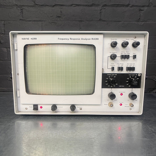 Frequency response analyser Qty 1