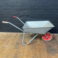 Industrial powerhouse props prop rental hire vintage movie film set dec galvanised wheel barrow old red