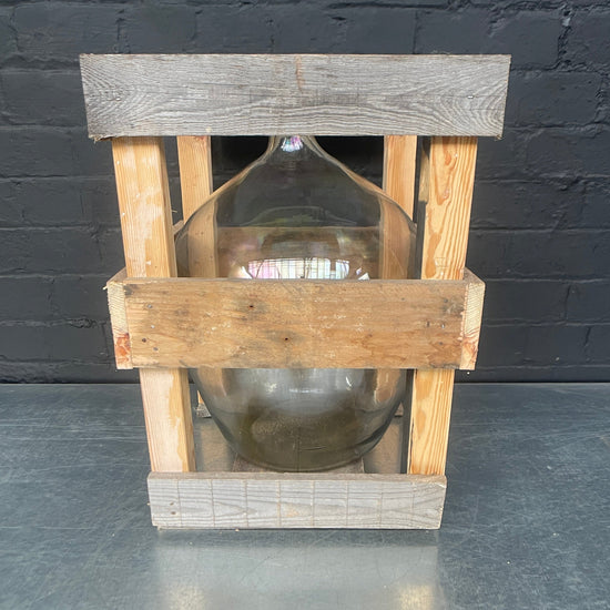 Glass demijohn carboy Qty 1