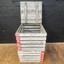 Industrial powerhouse props prop rental hire vintage movie film set dec hose box boxes crate wood