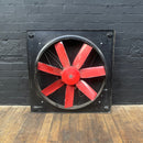 Industrial powerhouse props prop rental hire vintage movie film set dec large red fan