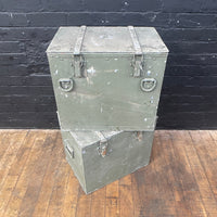 Industrial powerhouse props prop rental hire vintage movie film set dec lead lined military box crate 1