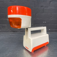 Industrial powerhouse props prop rental hire vintage movie film set dec light lighting adjustable torch orange