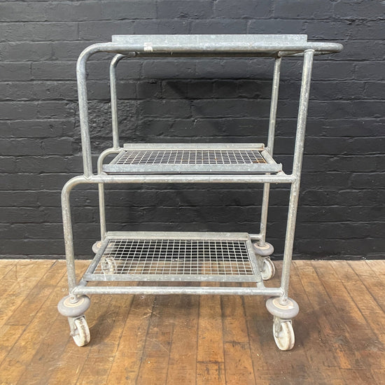 Galvanised trolley Qty 1